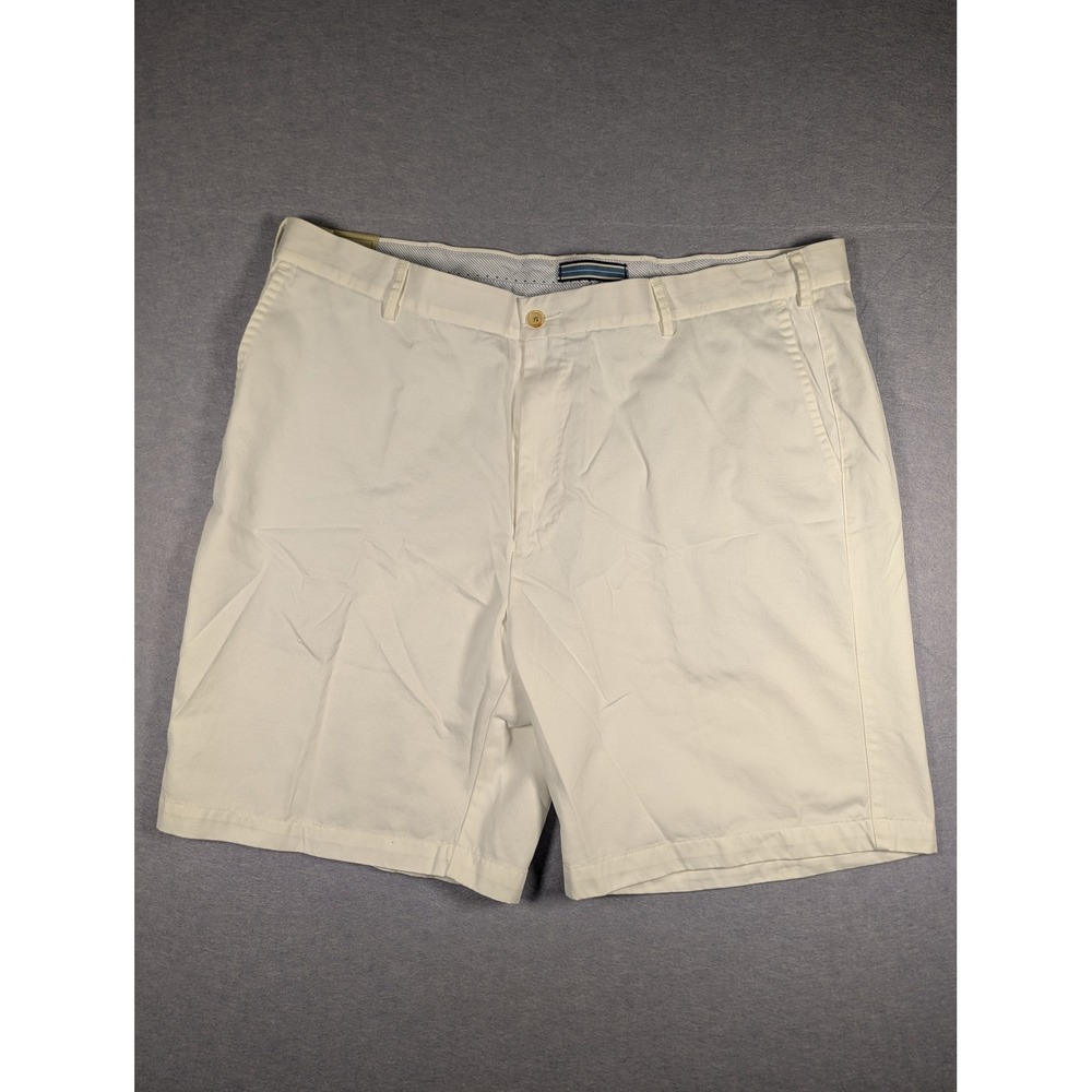 Peter Millar Shorts Mens 40 White Pima Cotton Golf Preppy Chino NWT Orig $98